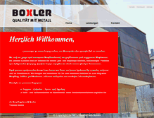 Tablet Screenshot of metall-boxler.de